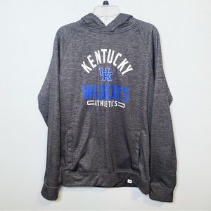 Fanatics Gray University of Kentucky Wildcats Hooded Sweatshirt